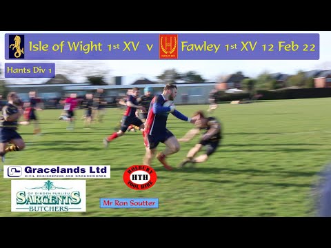 Isle of Wight 1st XV v Fawley 1st XV 12/2/22 Full Match