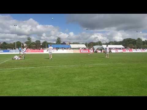 Faustball Deutsche Meisterschaft 2016 in Bredstedt Finalspiel der Männer VFK BERLIN gegen TSV PFUNGS