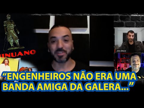 Engenheiros do Hawaii não era uma banda amiga da galera, diz ex-baterista