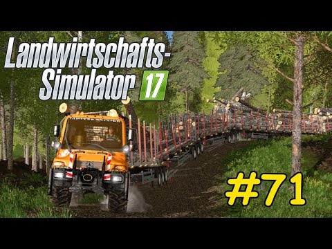 Let's Play LS17 Forstwirtschaft Teil 71 - MIT DEM XXL HOLZTRANSPORT DURCH DEN WALD | Liongamer1