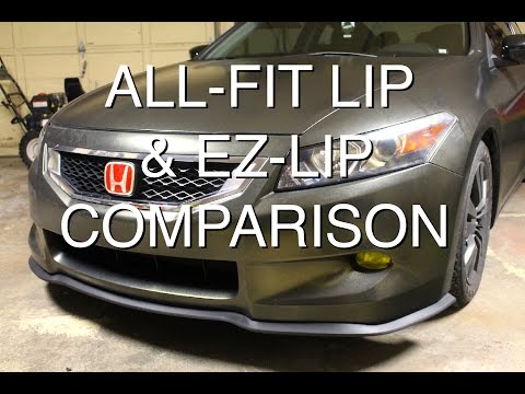 All-Fit Lip Kit / EZ-Lip Comparison & Installation Video