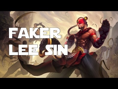 League of Legends - High ELO Commentary - SK T1 Faker Lee Sin Jungle