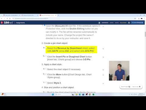 CIS105: 10/10/24: SIMnet: Excel Guided Project 3-3