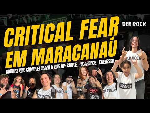 CRITICAL FEAR em Maracanaú: Uma Noite de Metal e Muito Peso no Anarchy!