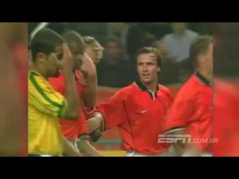 Holanda 2 x 2 Brasil - Amistoso 1999