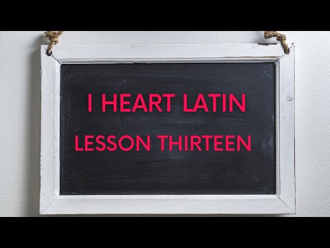 IHL EPISODE // LESSON 13: The 4th Conjugation