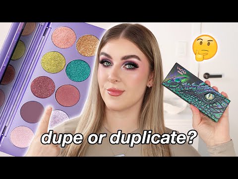 Did Pat McGrath Copy This Indie Palette? Dragon Eye vs Petalmorphosis