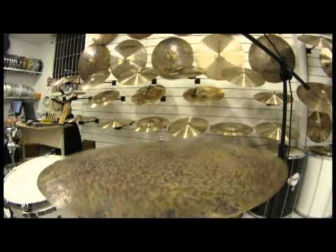 istanbul mehmet falt ride 21'' origim dark - batuka groove sound test