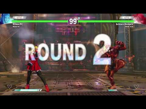 Street Fighter V Beta: KilmorPC (Karin) vs. SchiacciSempre (Dhalsim)