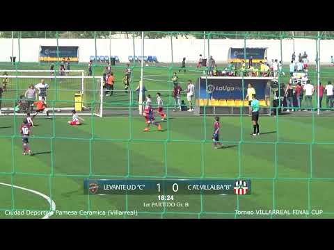 Villarreal Final Cup. 1er Partido. Levante UD "C" 2 - 0 C At Villalba "B" (Aguilar)