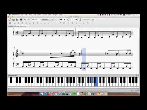 Hilda (Netflix) End Credit Song - Score/Sheet Music