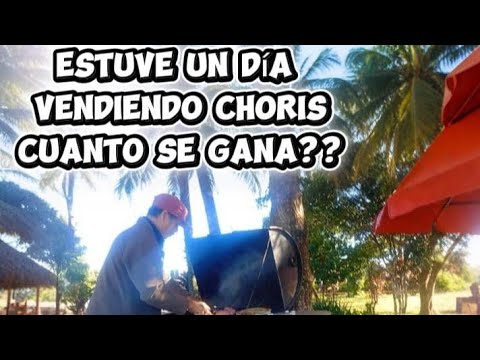 Hoy fui a Campo Viera Misiones, a ver cuánto gana por día un vendedor de choris en la calle 