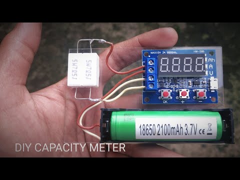HITUNG KAPASITAS BATERAI 18650 / HM-586