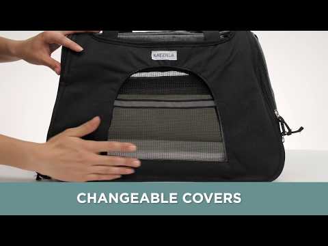 Katziela Pet Carrier with Replaceable Skin Covers