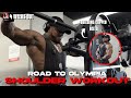 Big Waves Shoulder Work 4 Weeks Out of Mr.Olympia🌊🌊🌊