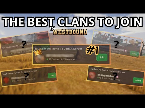 Top 5 Clans to join in Westbound Roblox 2025