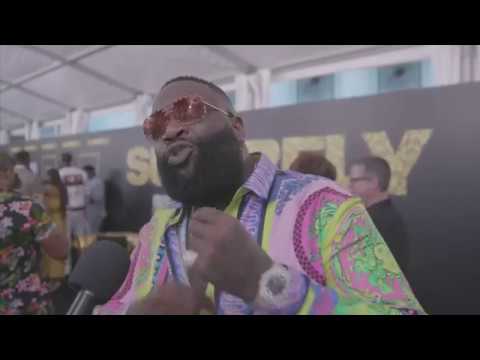 Rick Ross on Superfly at Miami Premiere