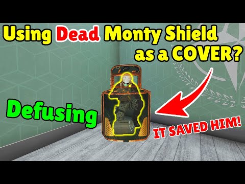 *400* IQ Defenders Using Montagne Shield To Cover Defuse! - Rainbow Six Siege Demon Veil