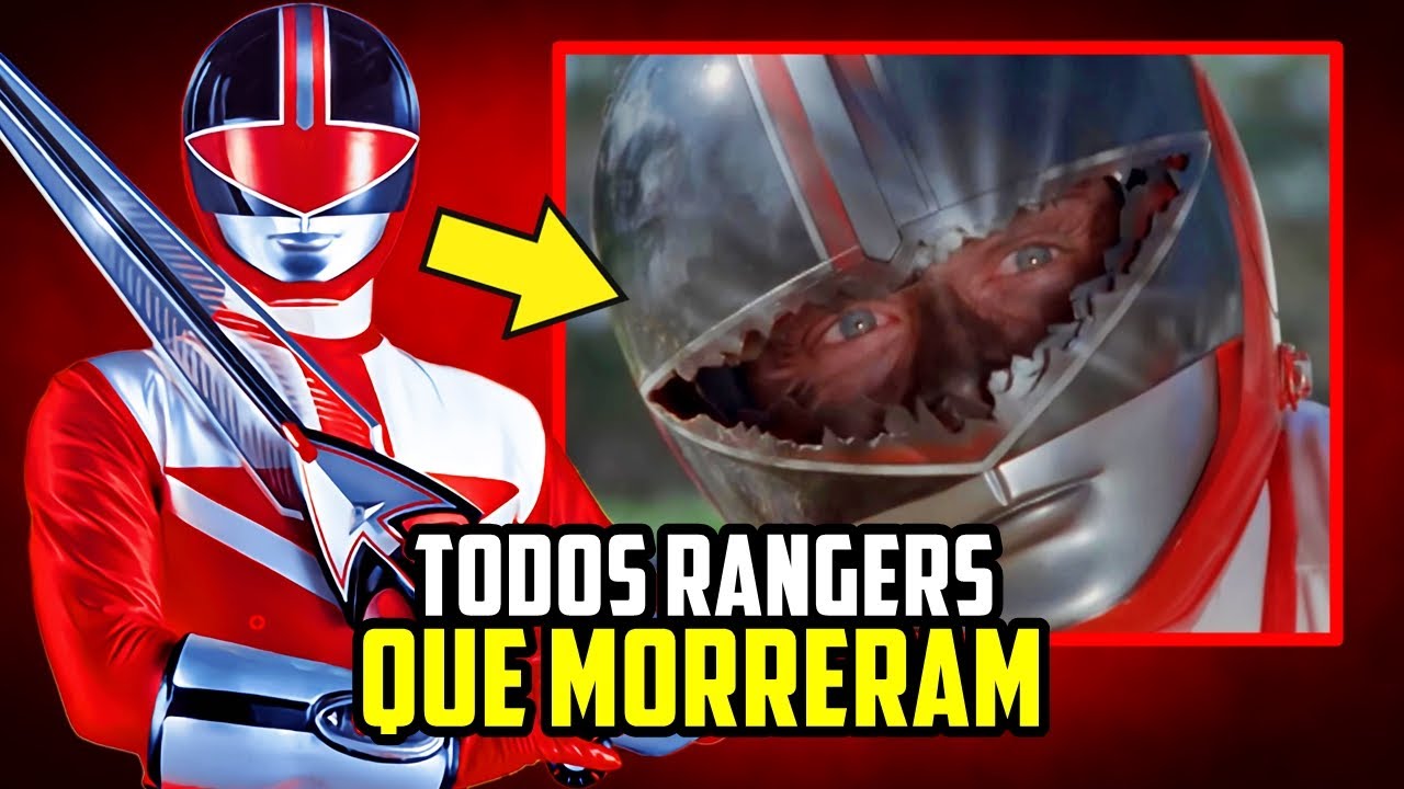 TRISTE! 8 POWER RANGERS QUE MORRERAM EM COMBATE