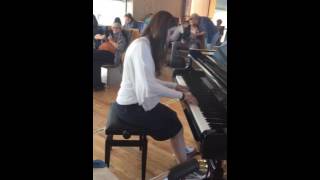 River Flows In You - Yiruma Piano Cover - Oslo Norway Airport