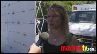 Hayley Holmes (Glee) Interview at EcoBabyWorld and Red Cross Green Celebration May 1, 2010 video