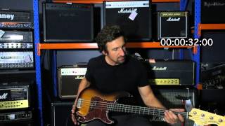 Video thumbnail for SQUIER PBASS FRETLESS - 60 SECOND REVIEW by Haworth Guitars