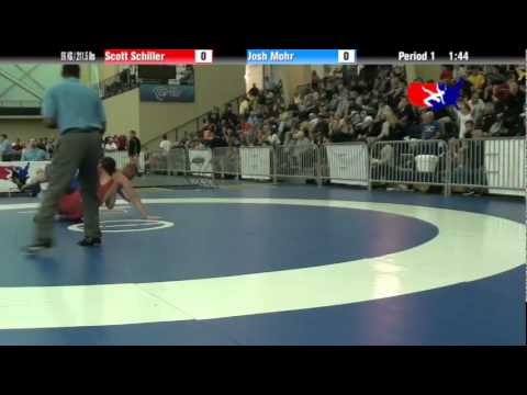 University Nat`ls FS  96 KG / 211.5 lbs: Scott Schiller vs. Josh Mohr
