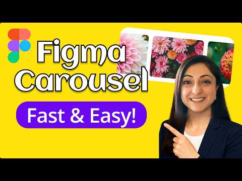 ↔️ Figma Carousel Tutorial (2025) – Design & Animate a Slider