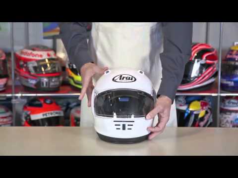 How to Install & Remove an Arai Helmet Visor
