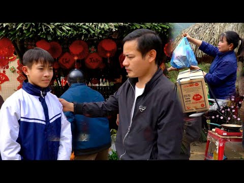 After a tiring day at work, Xabi still made time to visit and attend her son's village fair.