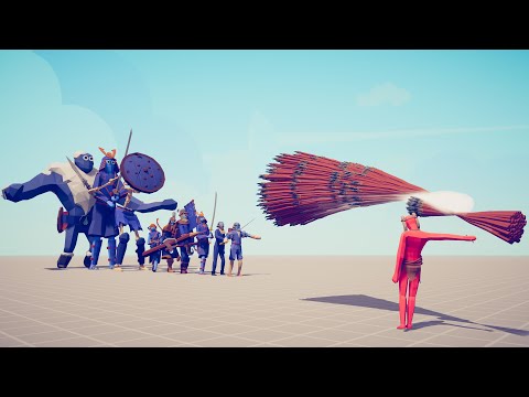 SECRET FACTION vs EVERY GOD - Totally Accurate Battle Simulator TABS