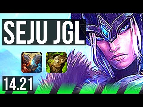 SEJUANI vs ZYRA (JGL) | EUW Master | 14.21