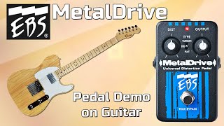 Video thumbnail for EBS Metal Drive Pedal Demo for Guitar - Want 2 Check by Want 2 Check