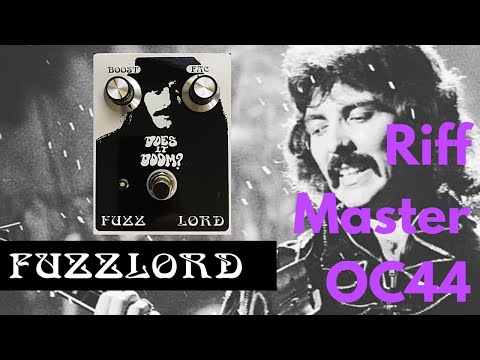Fuzzlord Effects Riff Master OC44 Germanium Boost Pedal image 2