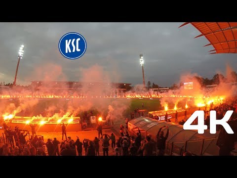 4K | Danke, Wildparkstadion! Karlsruher SC | PYRO | 1955 - 2018 Abschlussfeier 03.11.2018