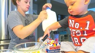 BABY MAKES DADDY BREAKFAST