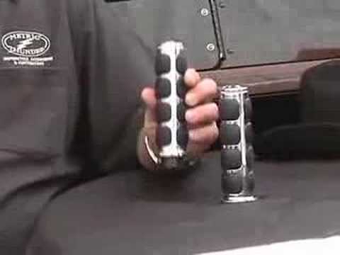 Metric THunder Features Kuryakyn ISO Grips