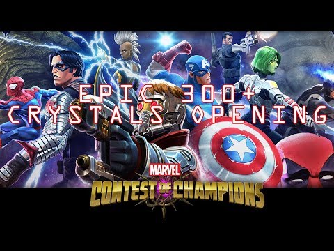 EPIC 300+ CRYSTALS OPENING #1 - Marvel Contest of Champions