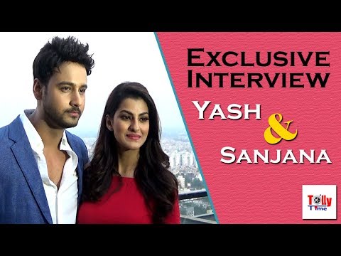 দেখুন Exclusive Interview তে কীভাবে Sanjana কে নিয়ে মজা করলেন Yash