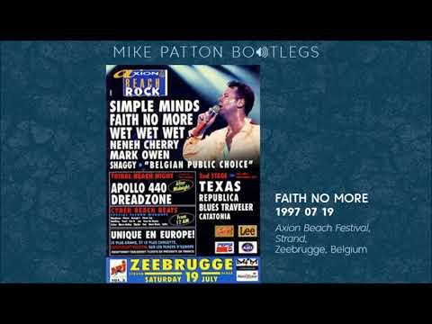1997/07/19 Faith No More - Axion Beach Festival, Strand, Zeebrugge, Belgium