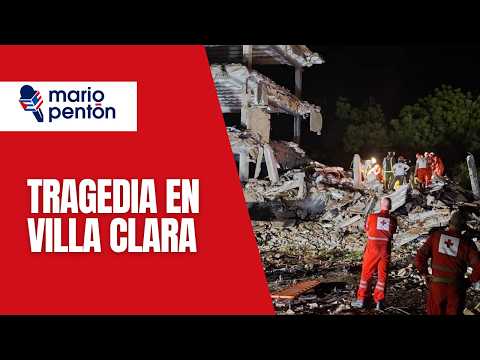 Tragedia en Villa Clara: Antigua escuela colapsa y deja personas atrapadas