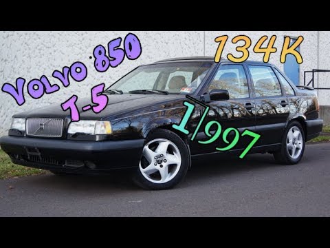 1997 Volvo 850 T-5 4 door sedan with 2.3L High Pressure Turbo & ONLY 134K Miles