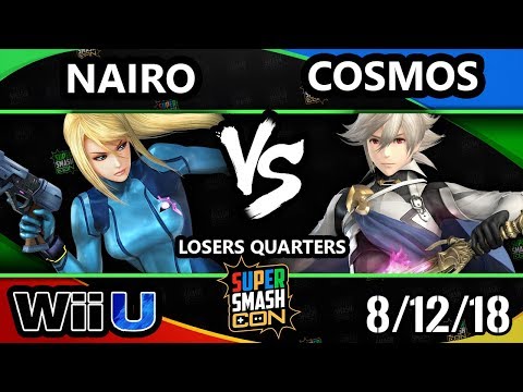 SSC 2018 Smash 4 - NRG | Nairo (ZSS) Vs. PG | Cosmos (Corrin) - Wii U Losers Quarters