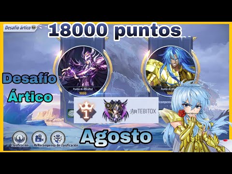1 lugar Desafío Ártico Agosto 2025-Saint Seiya KOTZ 