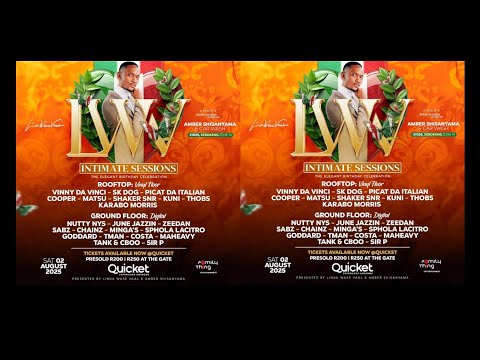 Philly Live @ Amber Shisanyama for LWV Intimate Sessions