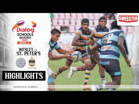 HIGHLIGHTS -  Wesley College vs St. Peter's College - Dialog Schools Rugby League 2025