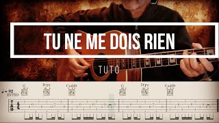 tuto TU NE ME DOIS RIEN