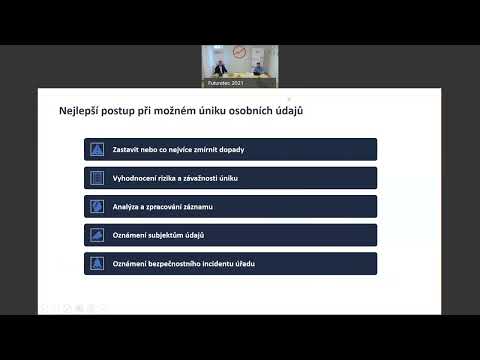 , title : 'ISP FUTURETEC 2021 online - Marek Ondroušek - GDPR: zásady ochrany osobních údajů pro ISP segment'
