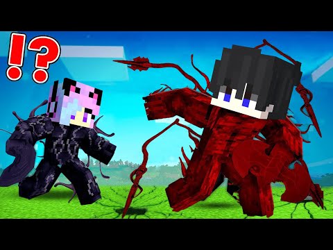 😱 CARNAGE Speedrunner vs VENOM Hunter in Minecraft!