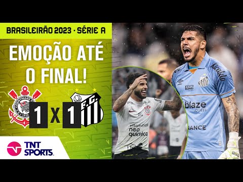GOL CONTRA, MILAGRES E GOL DE EMPATE NO FINAL! CORINTHIANS 1 X 1 SANTOS | BRASILEIRÃO
